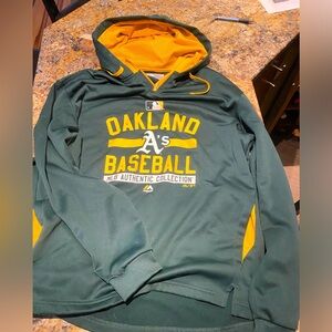 Oakland A’s onfield hoodie XL